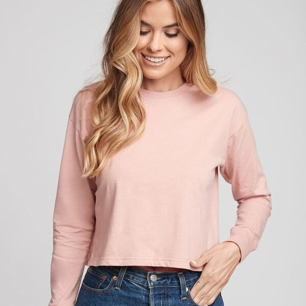 Women's Long Sleeve Modest Crop Thumbnail