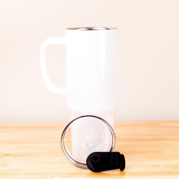 Sublimation 40oz Mugs with White Handle Thumbnail
