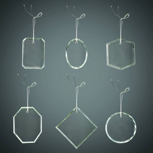 Blank Premium Crystal Ornament Thumbnail