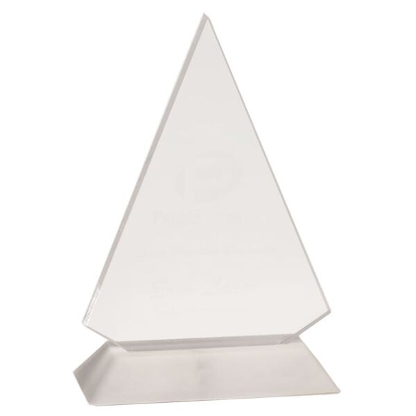 4 1/2" x 6" Triangle Pop-In Acrylic (Base not included) Thumbnail