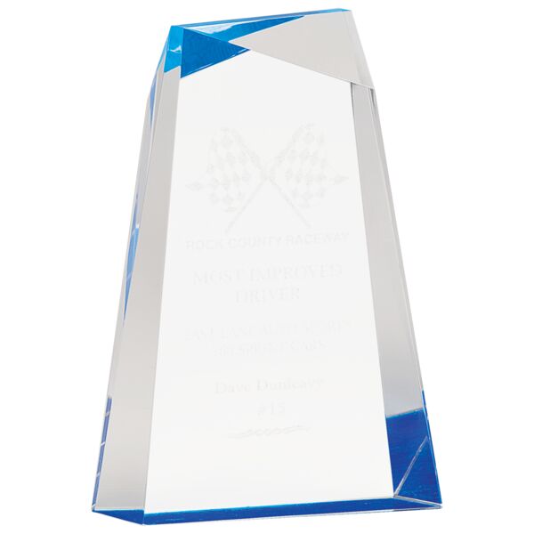 8" Facet Wedge Acrylic Thumbnail