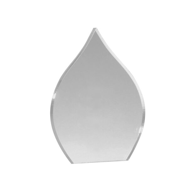 8 1/4" Flame Acrylic with Pop-Out Center- Replacement Pop-Out Upright Only. Thumbnail