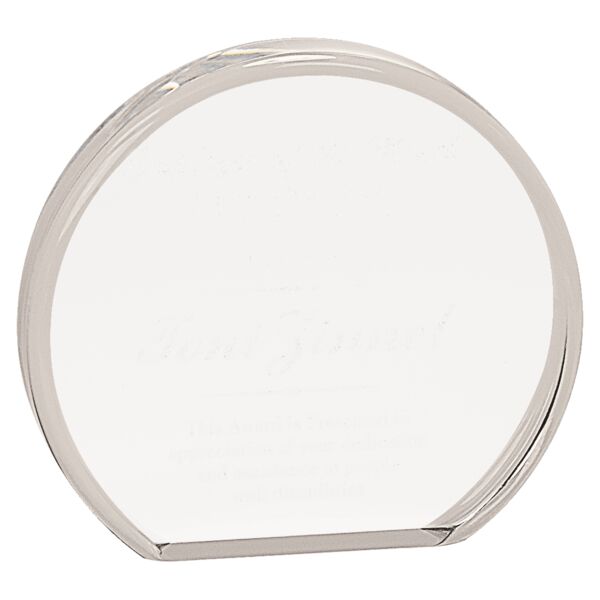 5" x 4 1/2" Round Acrylic Thumbnail