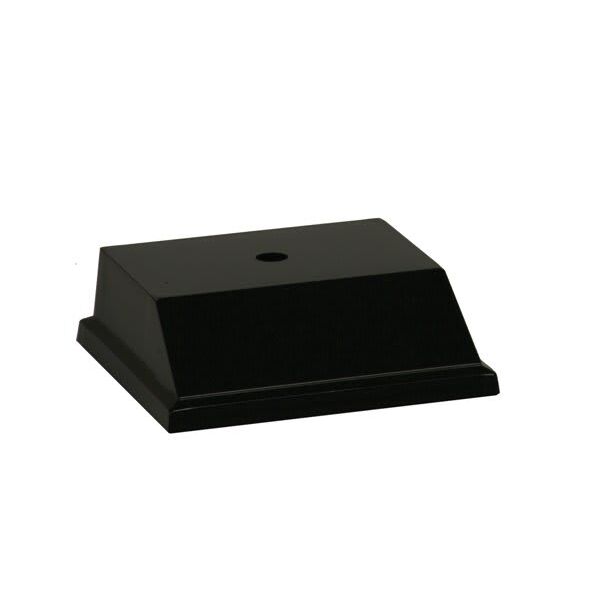 3 3/4" x 3 3/4" Centerhole Countersunk Big Plate Weighted Plastic Base Thumbnail