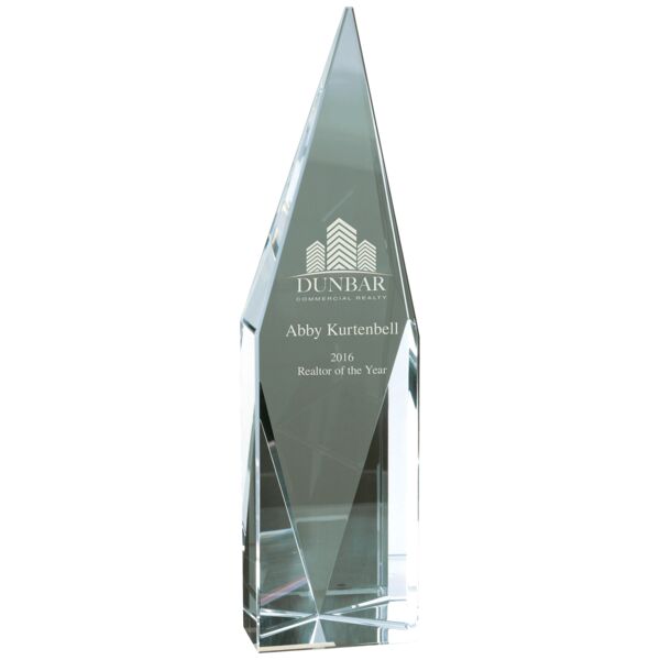 9 3/4" Crystal Diamond Tower Thumbnail