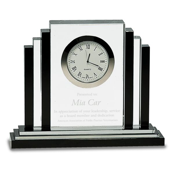 6" Crystal with Clock and Crystal Trim Thumbnail