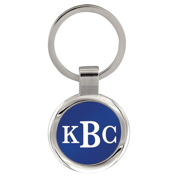 3" Laserable Round Keychain Thumbnail