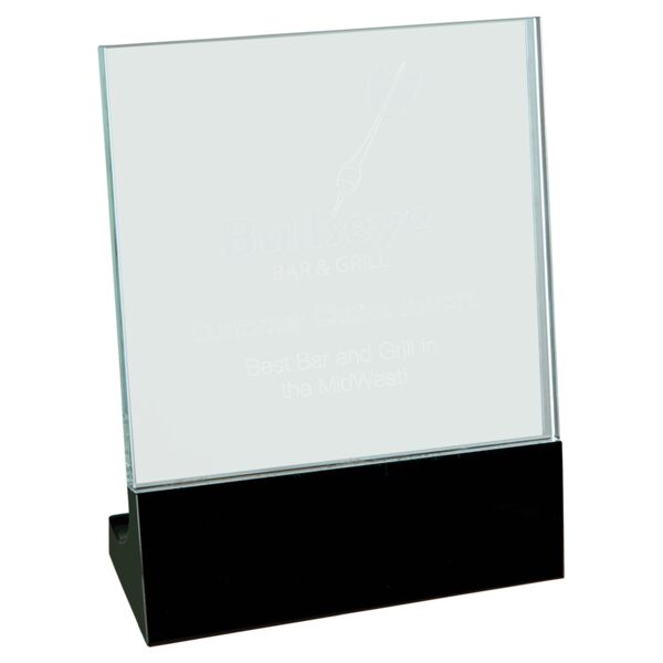 4 1/2" x 5 1/2" Glass Stand Up Thumbnail