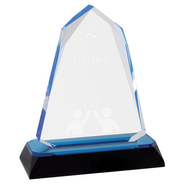 5 3/4" Halo Diamond Corner Base Impress Acrylic Thumbnail