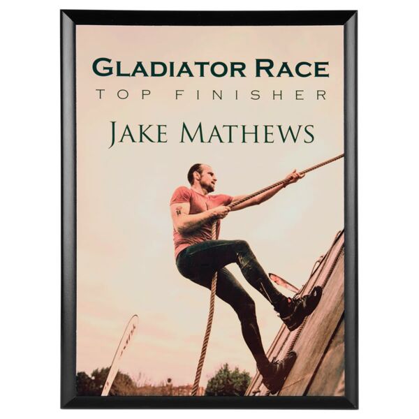 6" x 8" Luster Sub Plaque with Edge and Gloss Finish Thumbnail