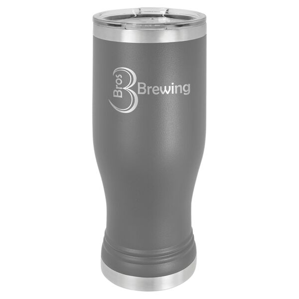 Polar Camel 20 oz. Dark Pilsner Tumbler with Standard Lid Thumbnail