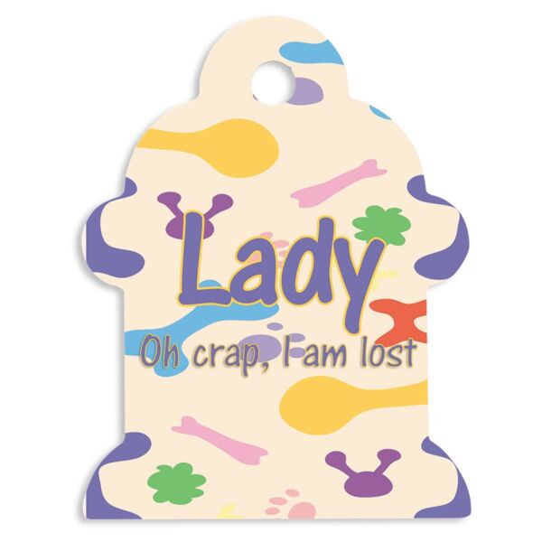 7/8" x 1" Sublimatable Fire Hydrant Pet Tag Thumbnail