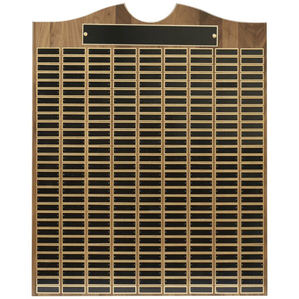 28" x 35" American Roster Plaque w/ 270 Plates Thumbnail