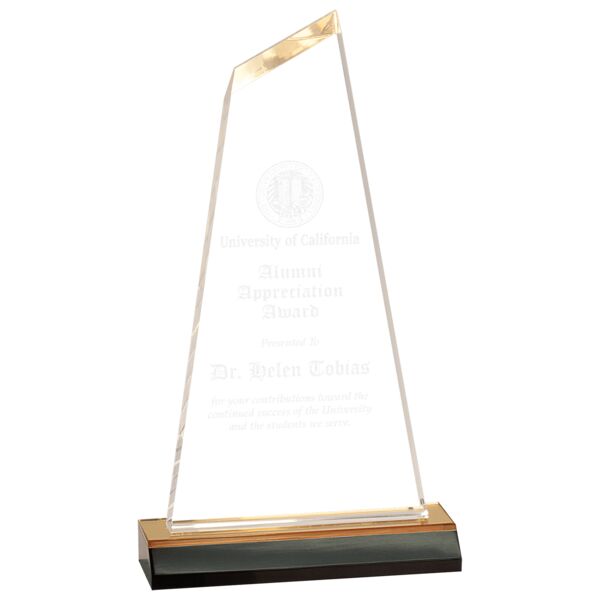 4" x 6" Reflection Optima Acrylic with 5" Mirror Base Thumbnail