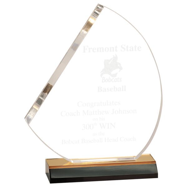 6 1/4" x 7 1/4" Reflection Sail Acrylic with 5 1/2" Mirror Base Thumbnail