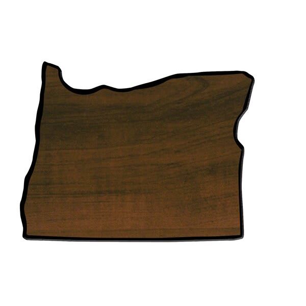 7" x 9" Finish Edge Oregon State Plaque Thumbnail