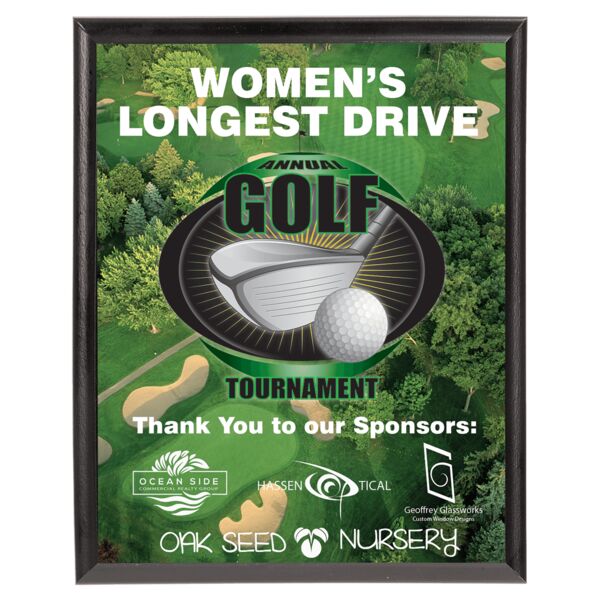 8" x 10" Unisub Sublimatable Plaque with Edge Thumbnail