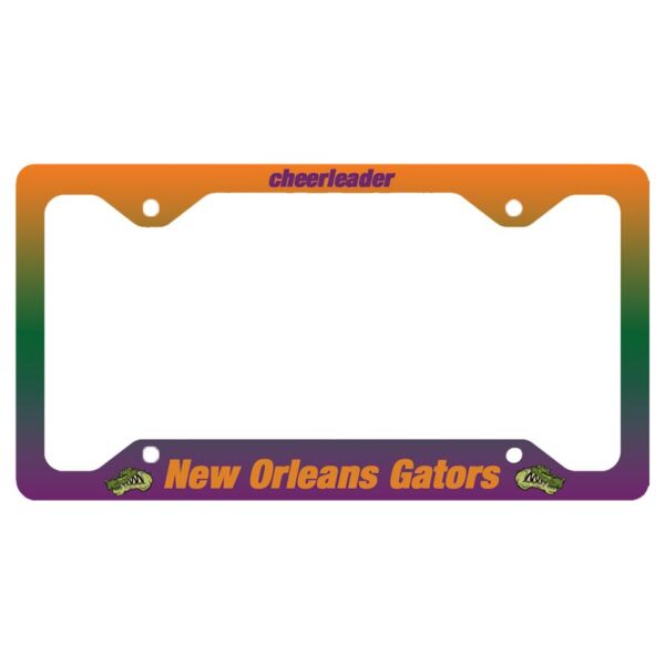 12.25" x 6.46" Gloss Sublimatable Unisub Aluminum License Plate Frame Thumbnail