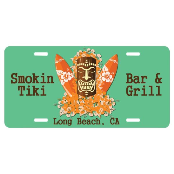 11.88" x 5.88" Gloss Sublimatable Unisub Aluminum License Plate Thumbnail