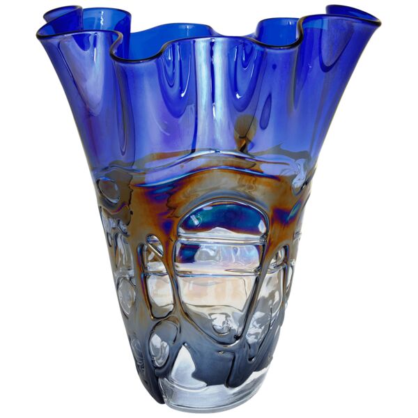 14" Art Glass Vase Thumbnail