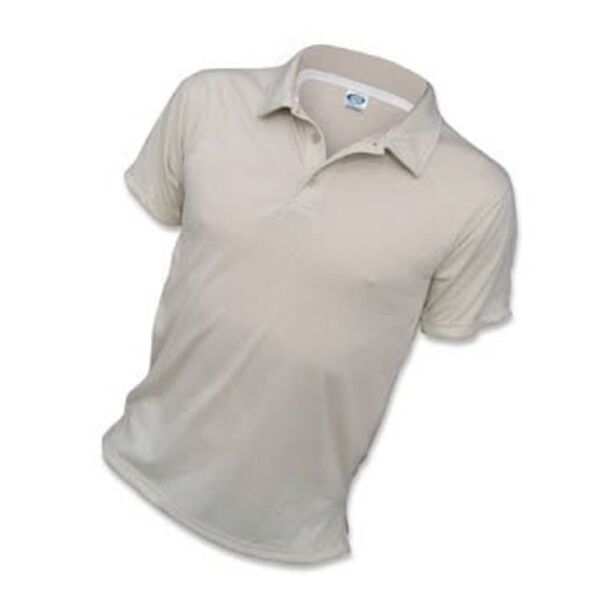 X-Small Sand Performance Short Sleeve Polo Thumbnail