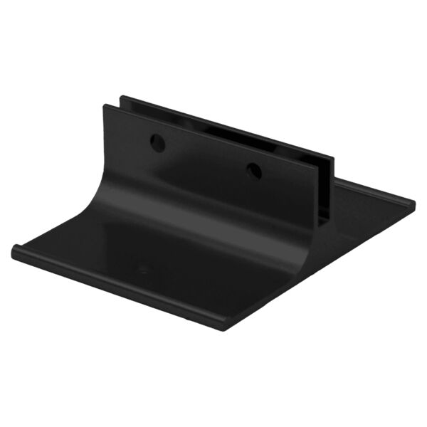 2", Kota Pro Aluminum Corridor Bracket, Fits 1/8" Thick Plastic Insert Thumbnail