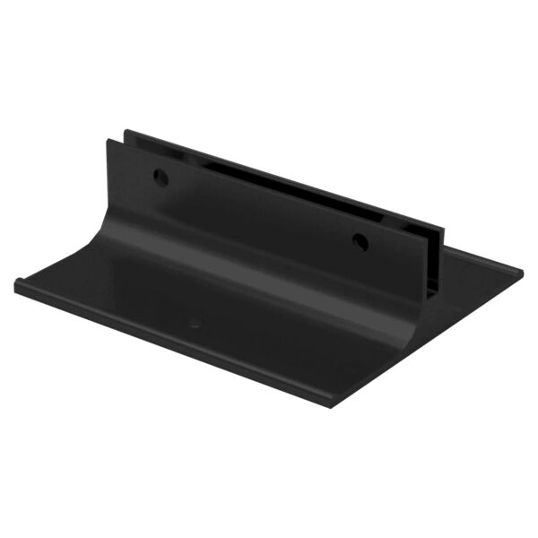 3", Kota Pro Aluminum Corridor Bracket, Fits 1/8" Thick Plastic Insert Thumbnail