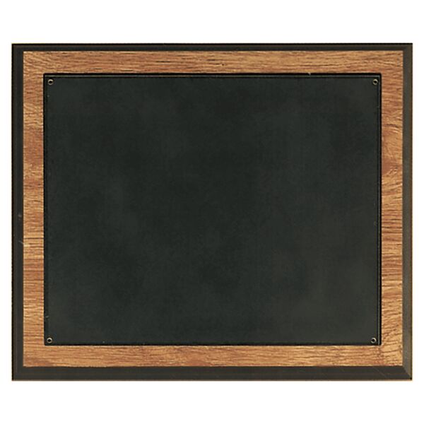 10 1/2" x 13" Oak Laminated Photo/Certificate Plaque with Acrylic Cover Thumbnail