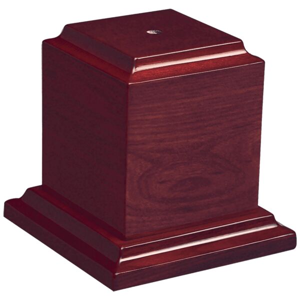 3 3/4" x 3 3/4" Piano Finish Trophy Base Thumbnail