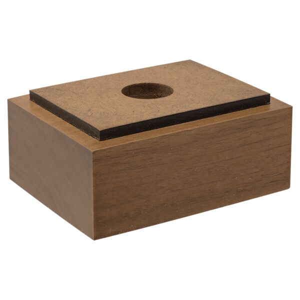 3 1/4" x 2 1/2" x 1 1/2" One Hole Base Thumbnail