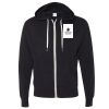 Unisex Heathered French Terry Full-Zip Hooded Sweatshirt Thumbnail