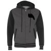 Unisex Heavyweight Varsity Full-Zip Hooded Sweatshirt Thumbnail