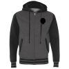 Unisex Heavyweight Varsity Full-Zip Hooded Sweatshirt Thumbnail