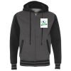 Unisex Heavyweight Varsity Full-Zip Hooded Sweatshirt Thumbnail