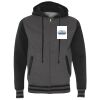 Unisex Heavyweight Varsity Full-Zip Hooded Sweatshirt Thumbnail