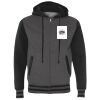 Unisex Heavyweight Varsity Full-Zip Hooded Sweatshirt Thumbnail