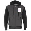 Unisex Heavyweight Varsity Full-Zip Hooded Sweatshirt Thumbnail