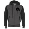 Unisex Heavyweight Varsity Full-Zip Hooded Sweatshirt Thumbnail