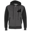 Unisex Heavyweight Varsity Full-Zip Hooded Sweatshirt Thumbnail