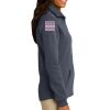 Women's Slub Fleece Full Zip Jacket Thumbnail